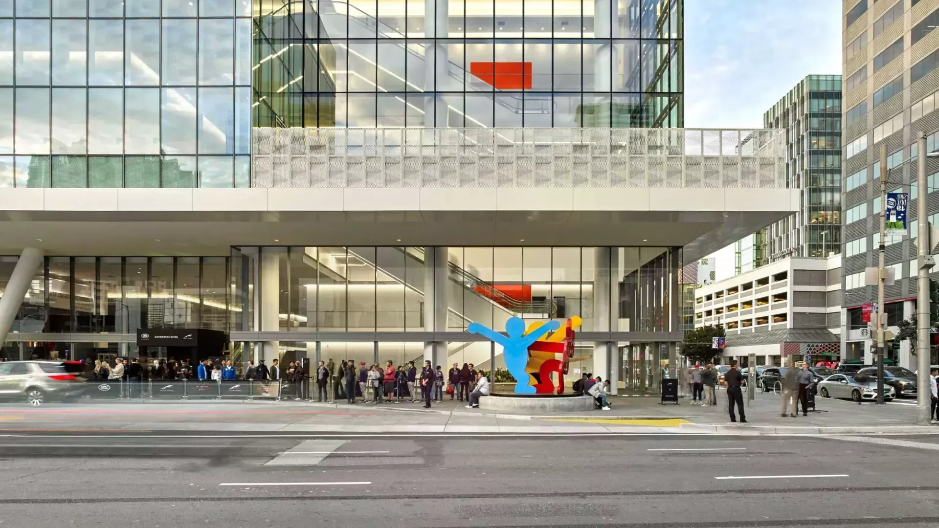 Exterior del Moscone Center de San Francisco.